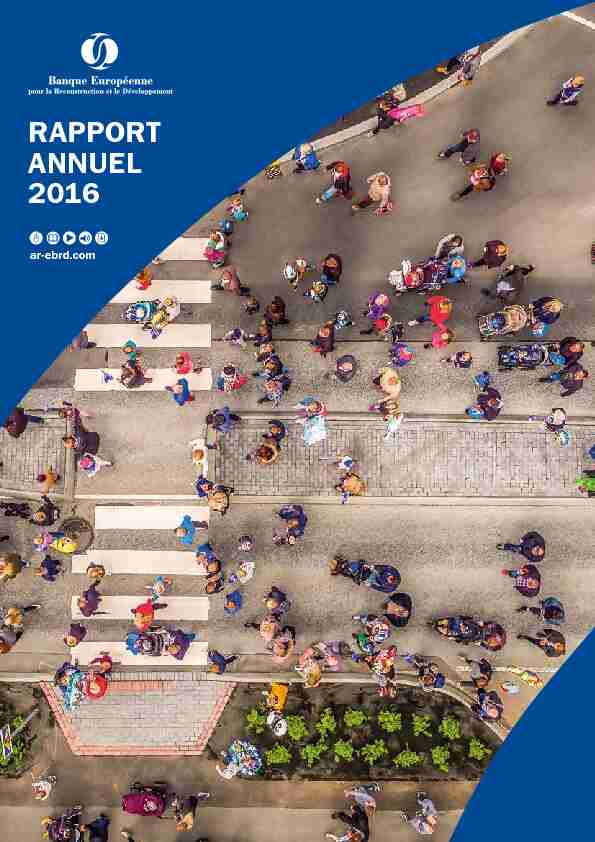 Annual Report 2016 - French