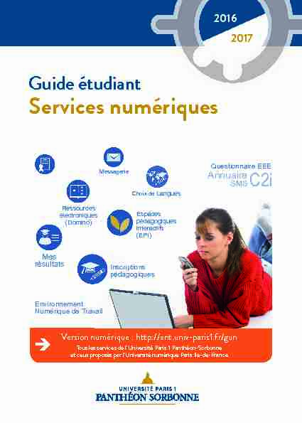 [PDF] Services numériques - Université Paris 1 Panthéon-Sorbonne