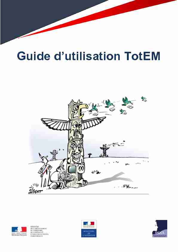 Guide dutilisation TotEM