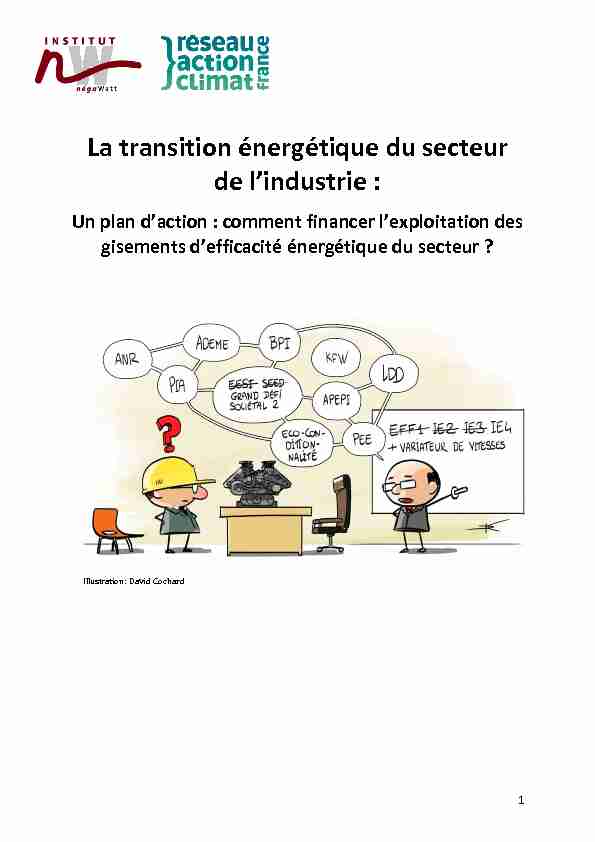 [PDF] La transition énergétique du secteur de lindustrie : - Ympact