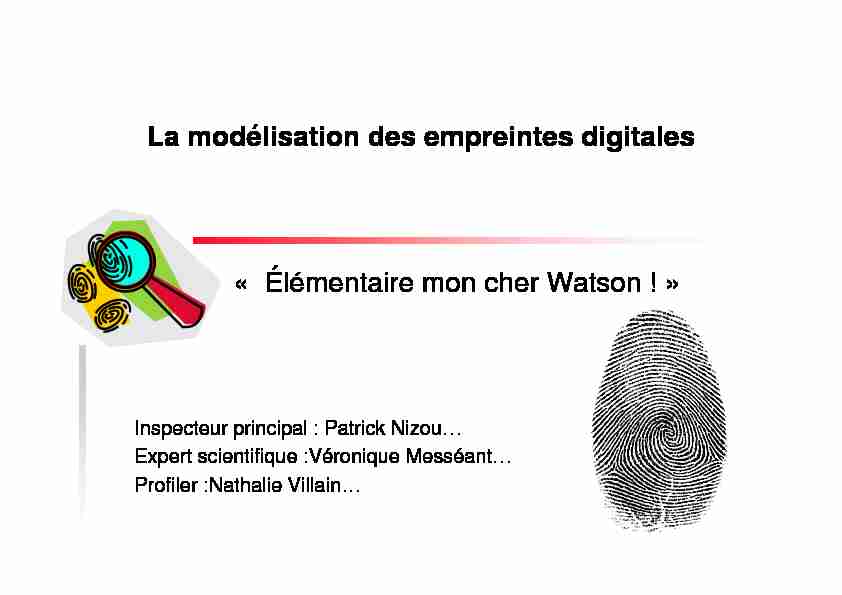 [PDF] Empreintes digitales - Mathom