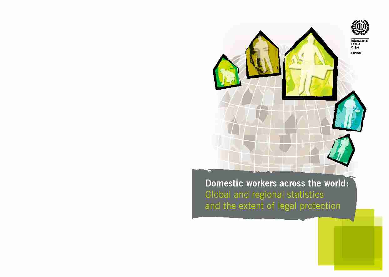 Domestic workers across the world: Global and regional statistics