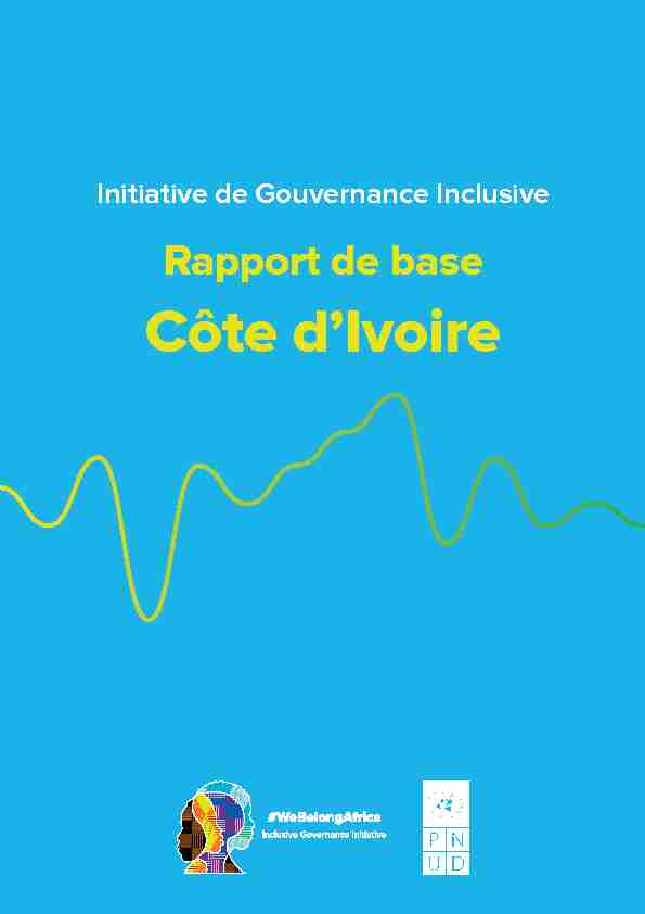 [PDF] Côte dIvoire - United Nations Development Programme