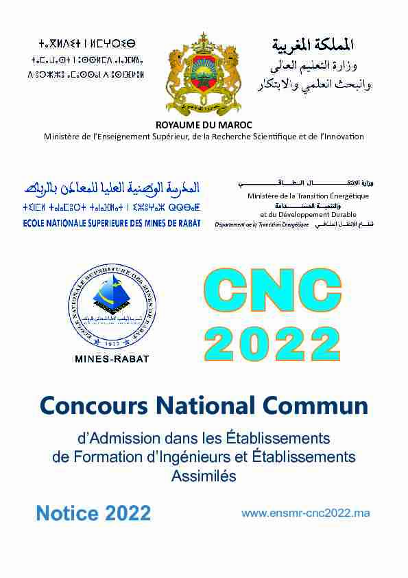 Concours National Commun