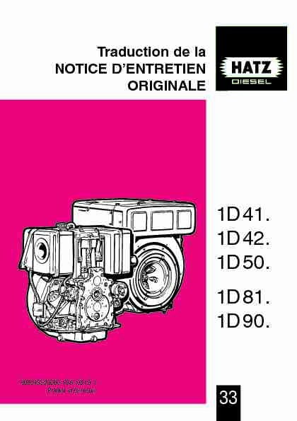 [PDF] 1D41 1D42 1D50 1D81 1D90 - Hatz-dieselinfo