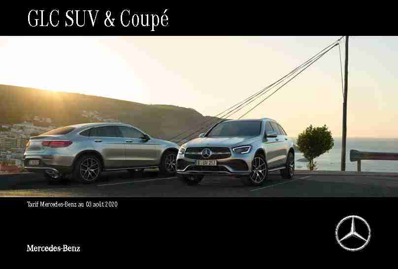 GLC SUV & Coupé