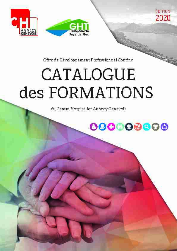 CATALOGUE des FORMATIONS