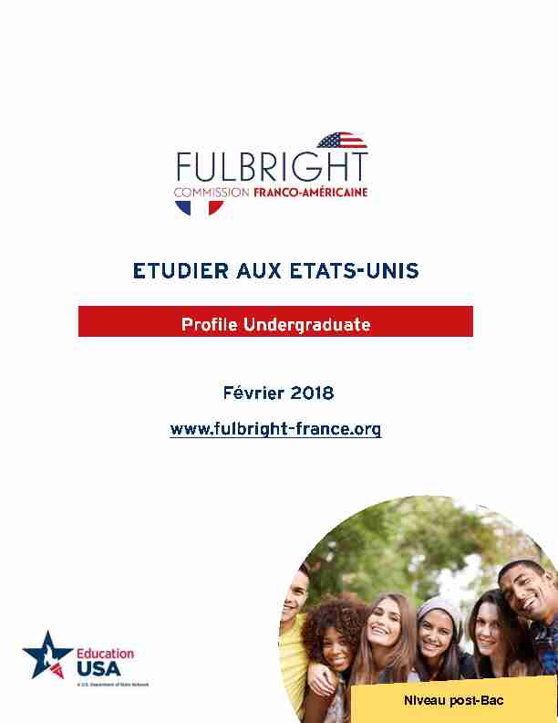 [PDF] Etudier aux Etats-Unis : niveau Undergraduate - Lycée français