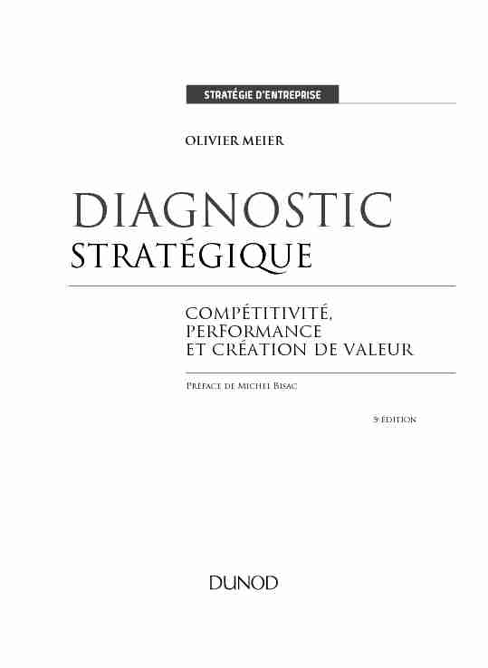 Diagnostic stratégique - Dunod