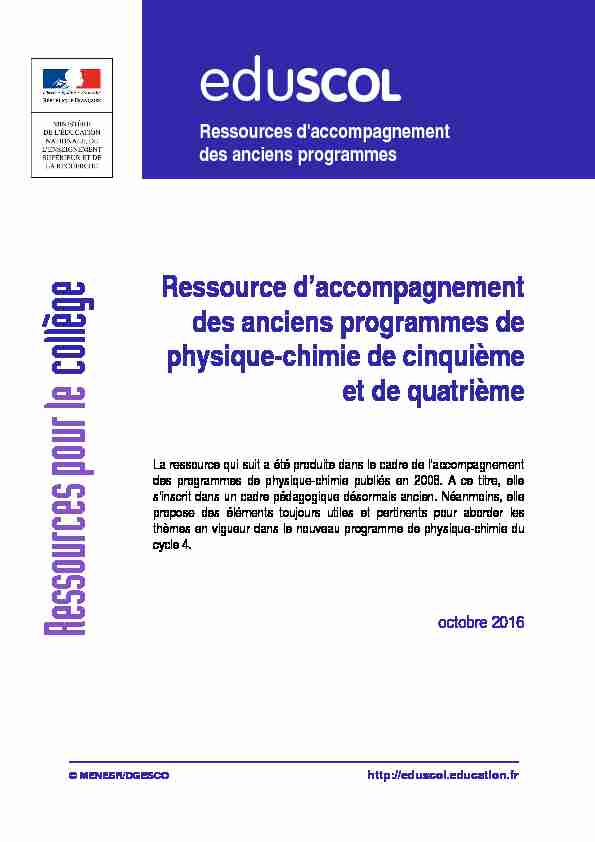 [PDF] Ressources daccompagnement des anciens programmes - Éduscol