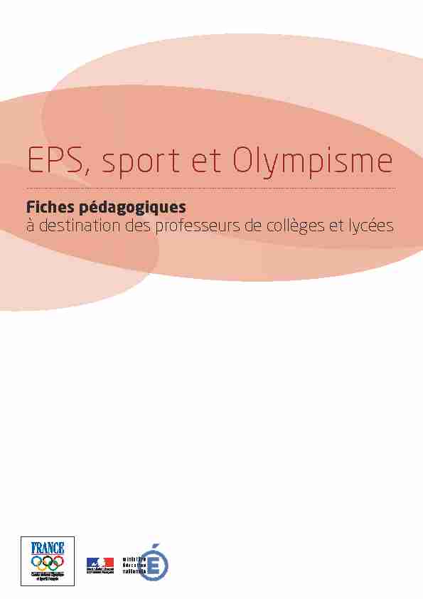 EPS sport et Olympisme