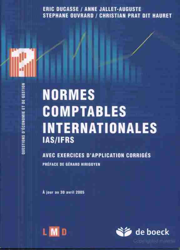 Normes comptables internationales IAS/IFRS