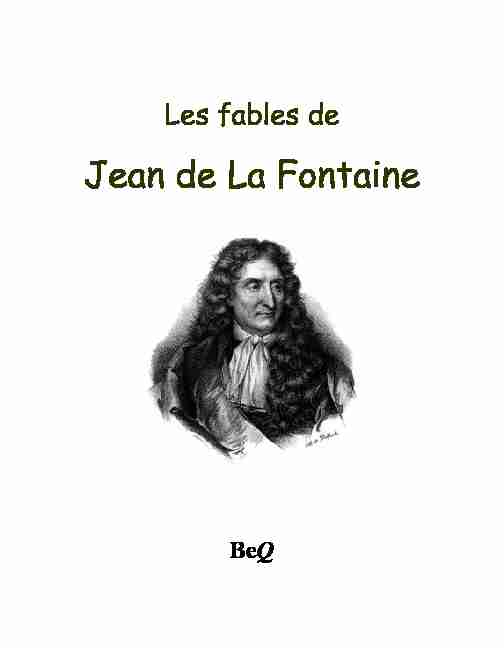 Les fables de La Fontaine 1-4
