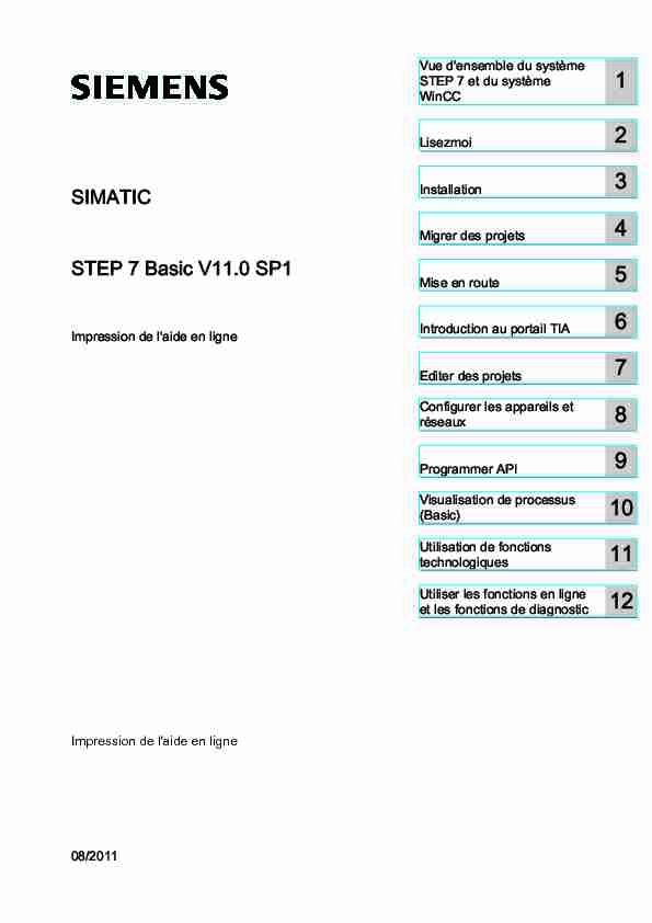 STEP 7 Basic V11.0 SP1