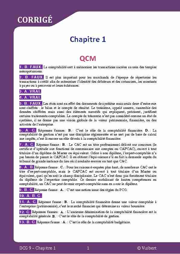 [PDF] Corrigé chapitre 1 (DCG 9)