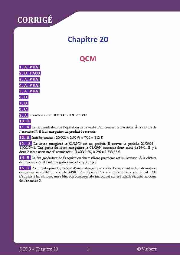 [PDF] Corrigé chapitre 20 (DCG 9)