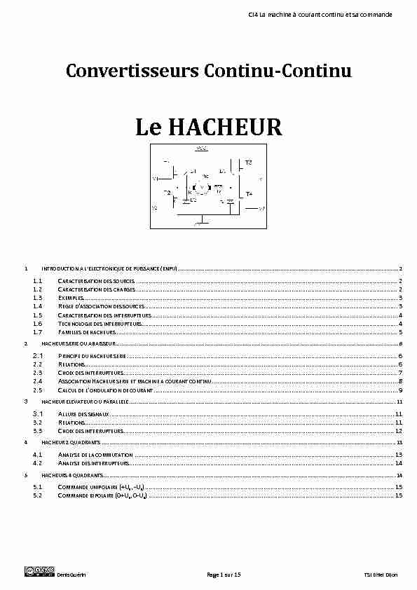 [PDF] Le HACHEUR - Électronique Mixte