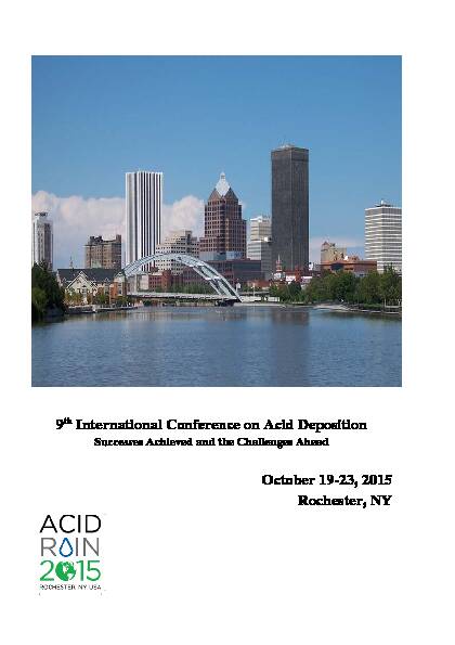 [PDF] 9th International Conference on Acid Deposition