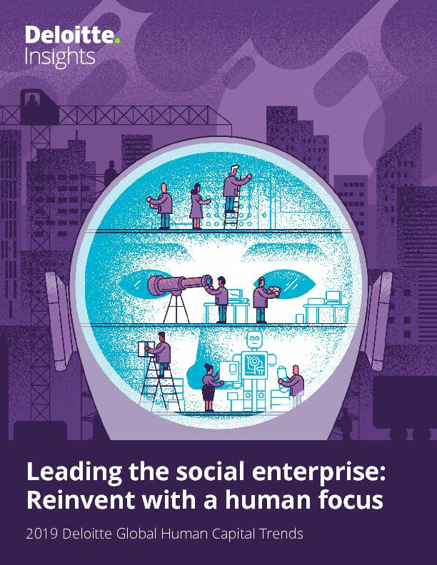 Leading the social enterprise: Reinvent with a human focus