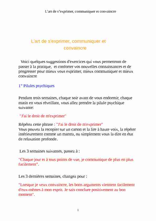 Searches related to art de bien parler en public pdf filetype:pdf