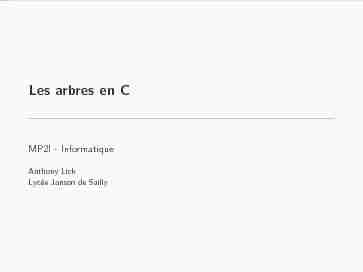 Searches related to les arbres en c openclassroom PDF