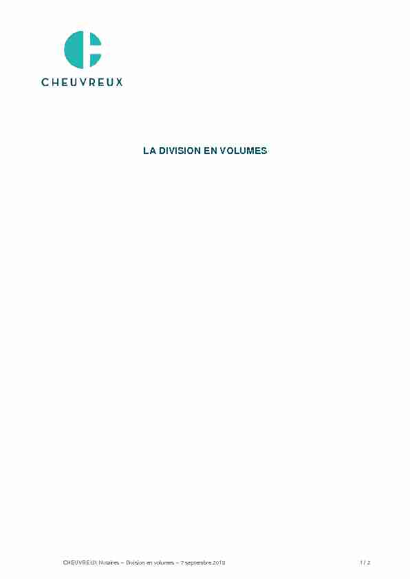 Searches related to signification des volumes PDF