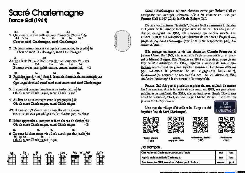 [PDF] Sacré Charlemagne - Bruce Demaugé - Free