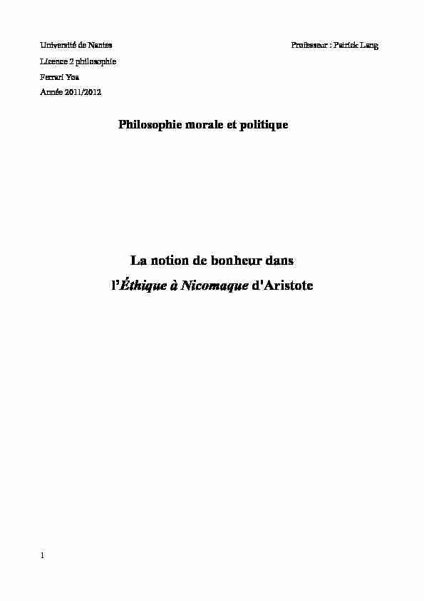 Searches related to ethique à nicomaque livre 10 explication filetype:pdf