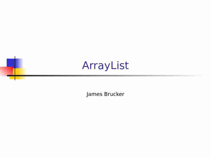 ArrayList - GitHub Pages