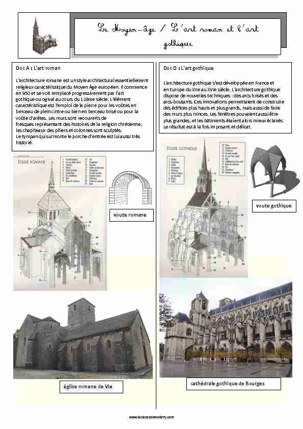 Searches related to tableau comparatif art roman et art gothique filetype:pdf