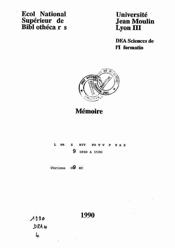 [PDF] Presse écrite sportive française de 1850 à 1900 (La) - Enssib
