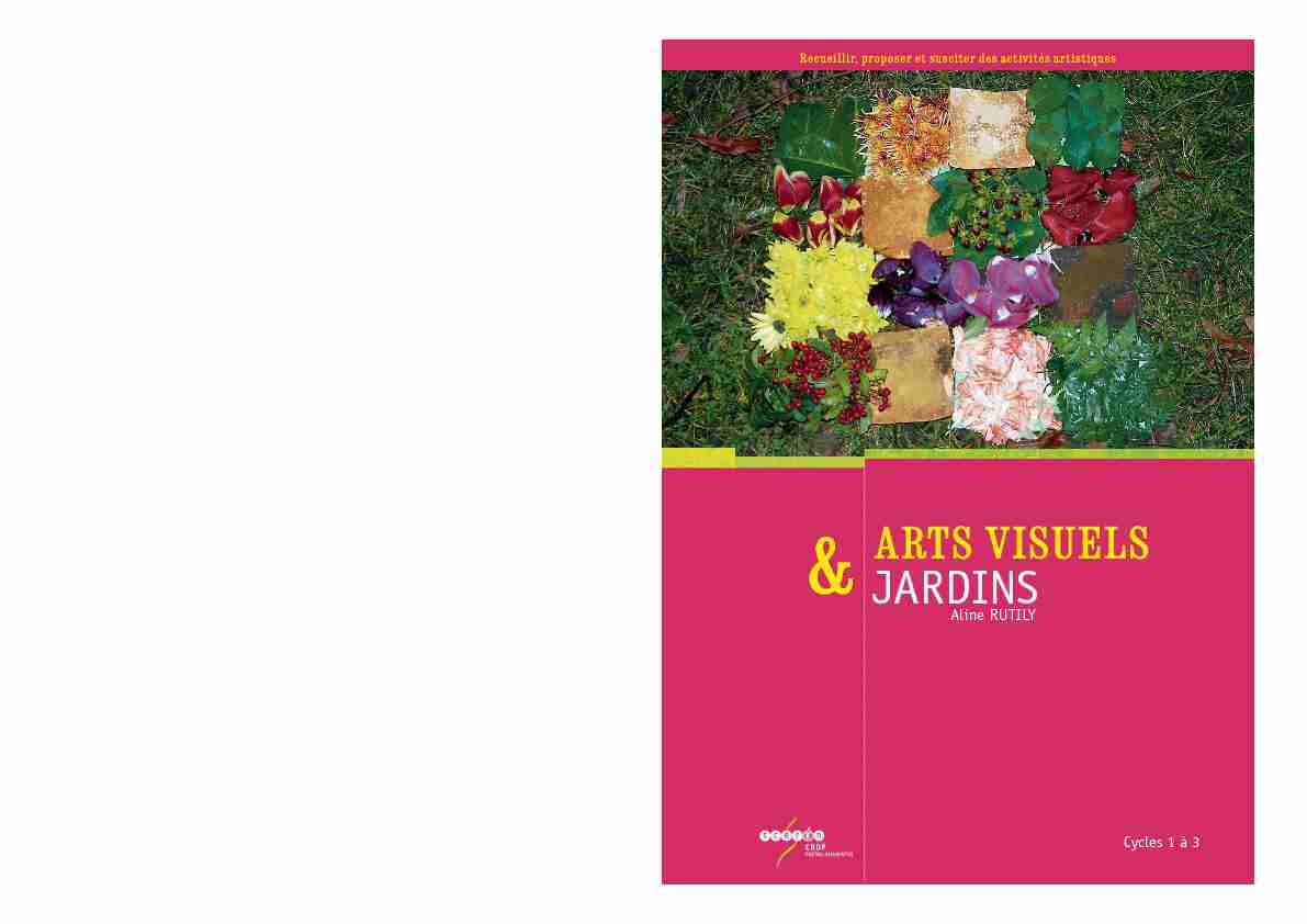 [PDF] JARDINS ARTS VISUELS