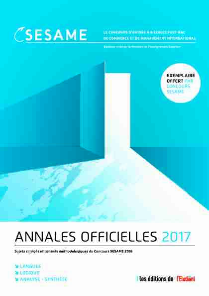 [PDF] annales-concours-sesame-2017pdf