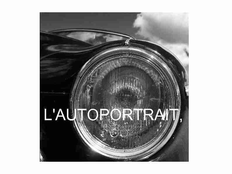[PDF] LAUTOPORTRAIT, - BLOG de PHOTOGRAPHIE EN CHAROLAIS