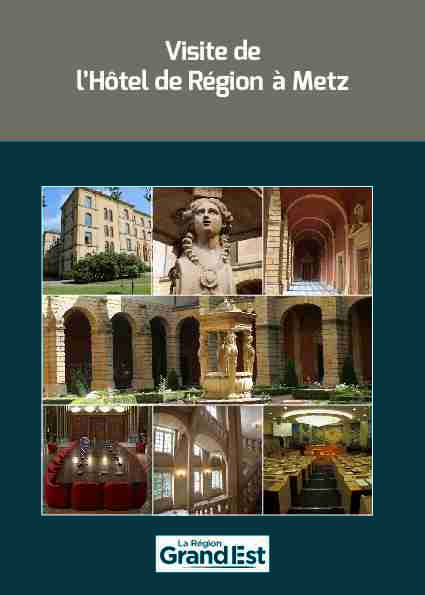 Visite de lHôtel de Région à Metz