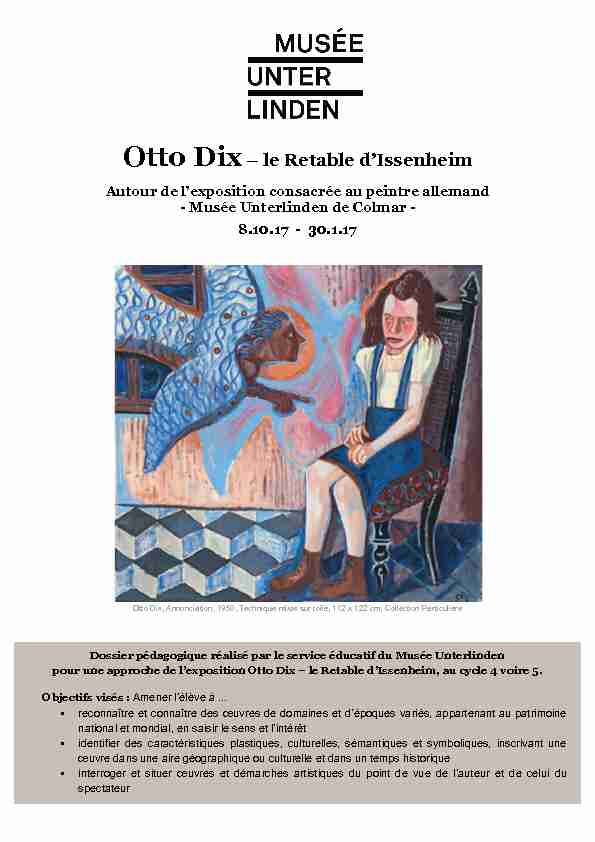 Otto Dix – le Retable d’Issenheim
