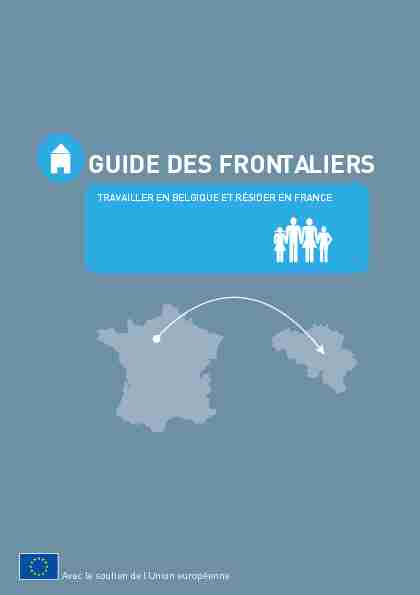 [PDF] GUIDE DES FRONTALIERS - Cleiss