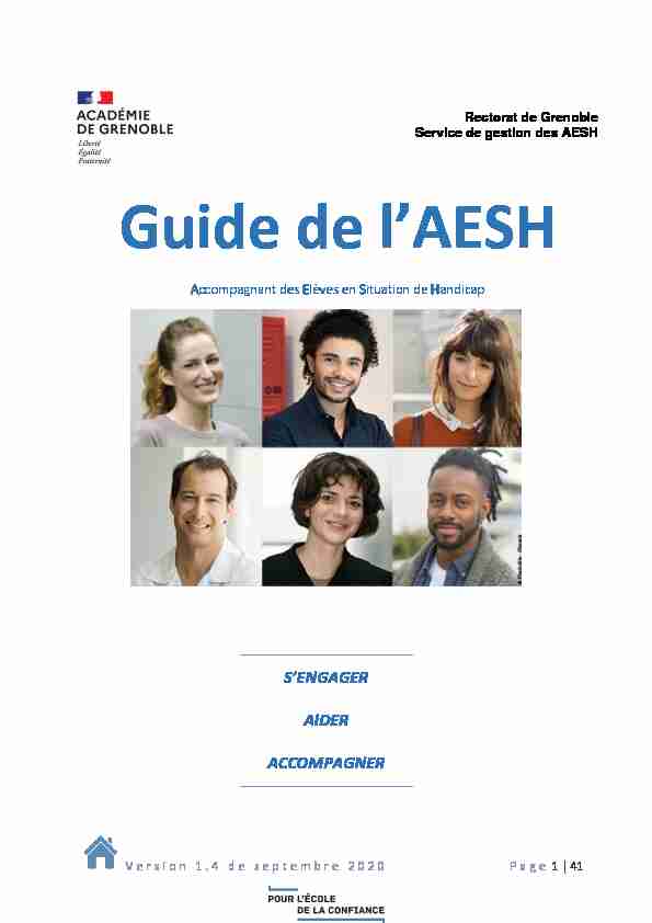 Guide de lAESH