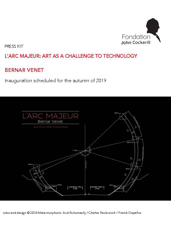 L’ARC MAJEUR: ART AS A CHALLENGE TO TECHNOLOGY BERNAR VENET