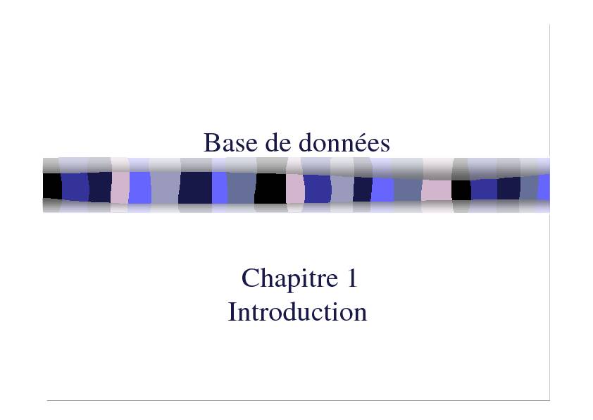Chapitre 1 Introduction - Université de Montréal