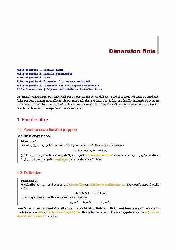 [PDF] Dimension finie - Exo7 - Cours de mathématiques