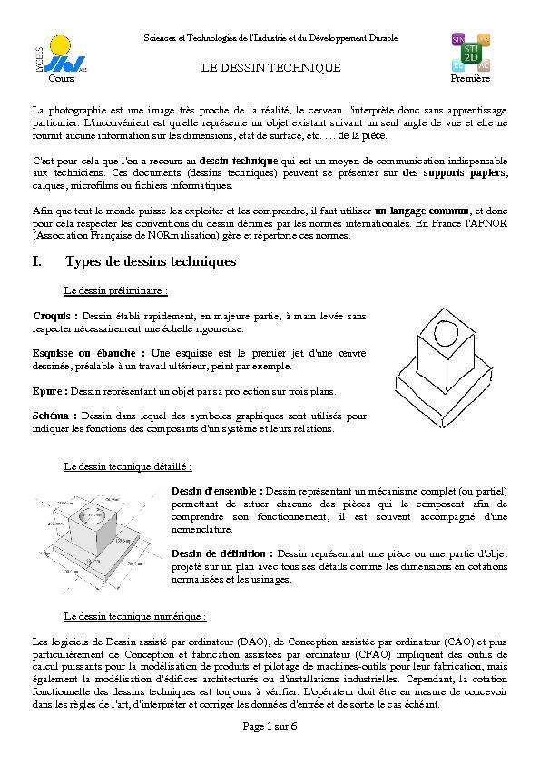 Searches related to cours de dessin technique mécanique pdf filetype:pdf