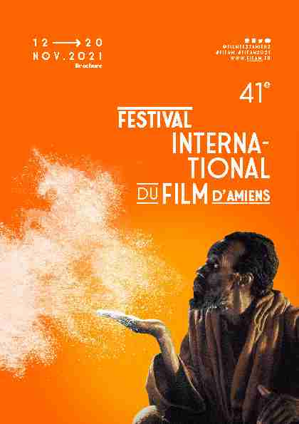 Catalogue du Festival International du Film dAmiens