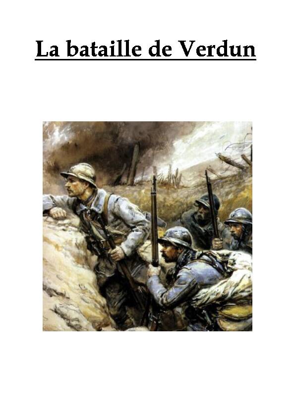La bataille de Verdun - ac-nancy-metzfr