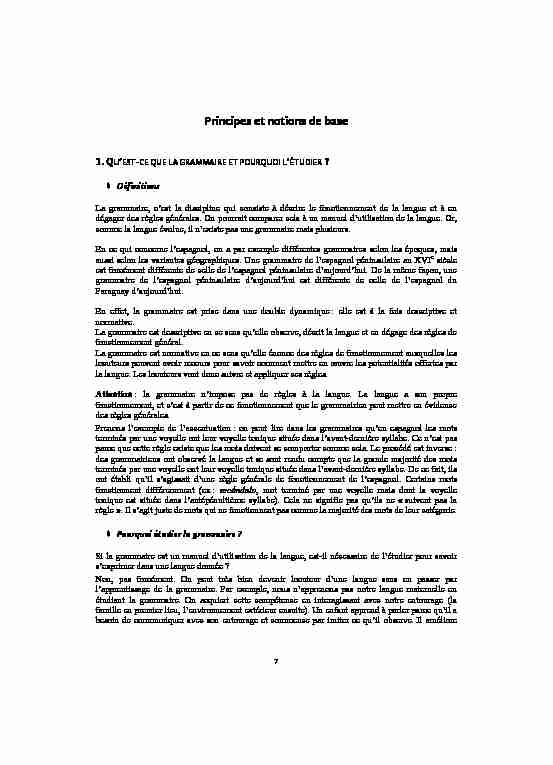 [PDF] Principes et notions de base