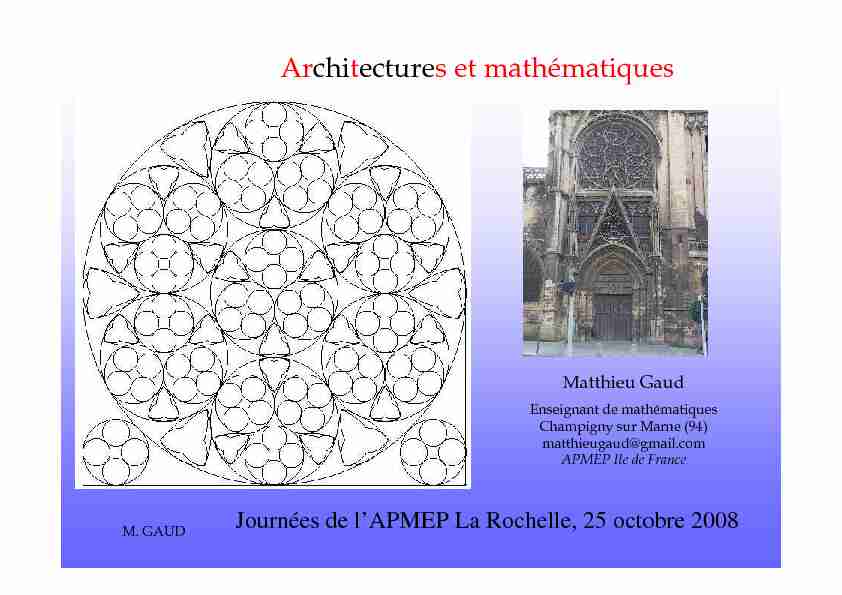 [PDF] constructions artistiques en mathématiques - APMEP