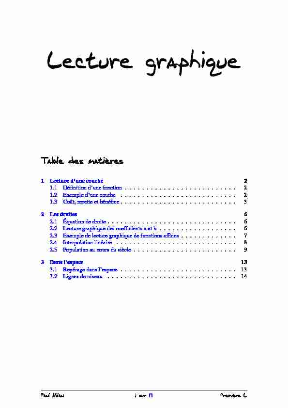 [PDF] Lecture graphique - Lycée dAdultes