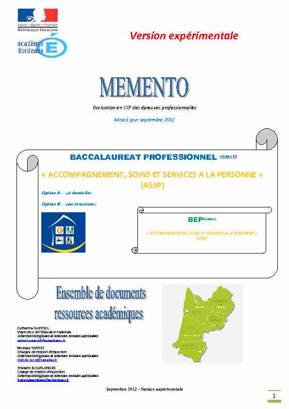 [PDF] Memento-ASSP-092012pdf - Académie de Bordeaux