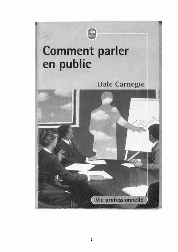 Dale Carnegie - Comment parler en public