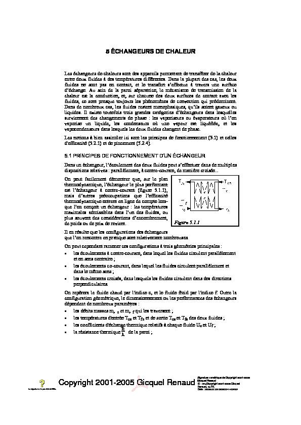 [PDF] LES ECHANGEURS DE CHALEUR - Infoenergieeu